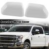 2X Superduty Wing Mirror Cover Cap Shell White For Ford F250-F550 2017-2024 2023