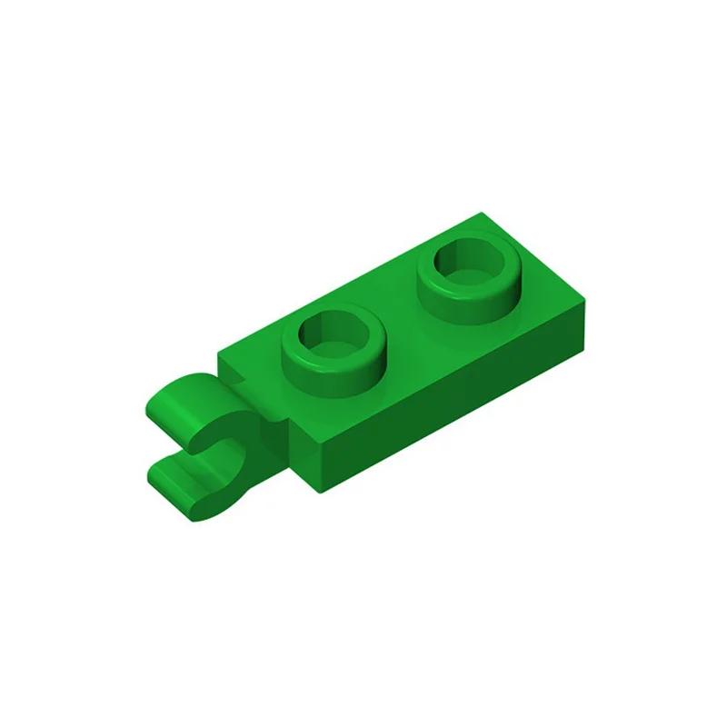 100pcs 63868 42923 Modified 1 x 2 Clip on End Bricks Collections Bulk Modular GBC Toys For Technical MOC DIY Building Blocks