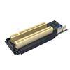 PCIe to Dual PCI Slot Adapter for Sound Cards and Parallel Port Cards