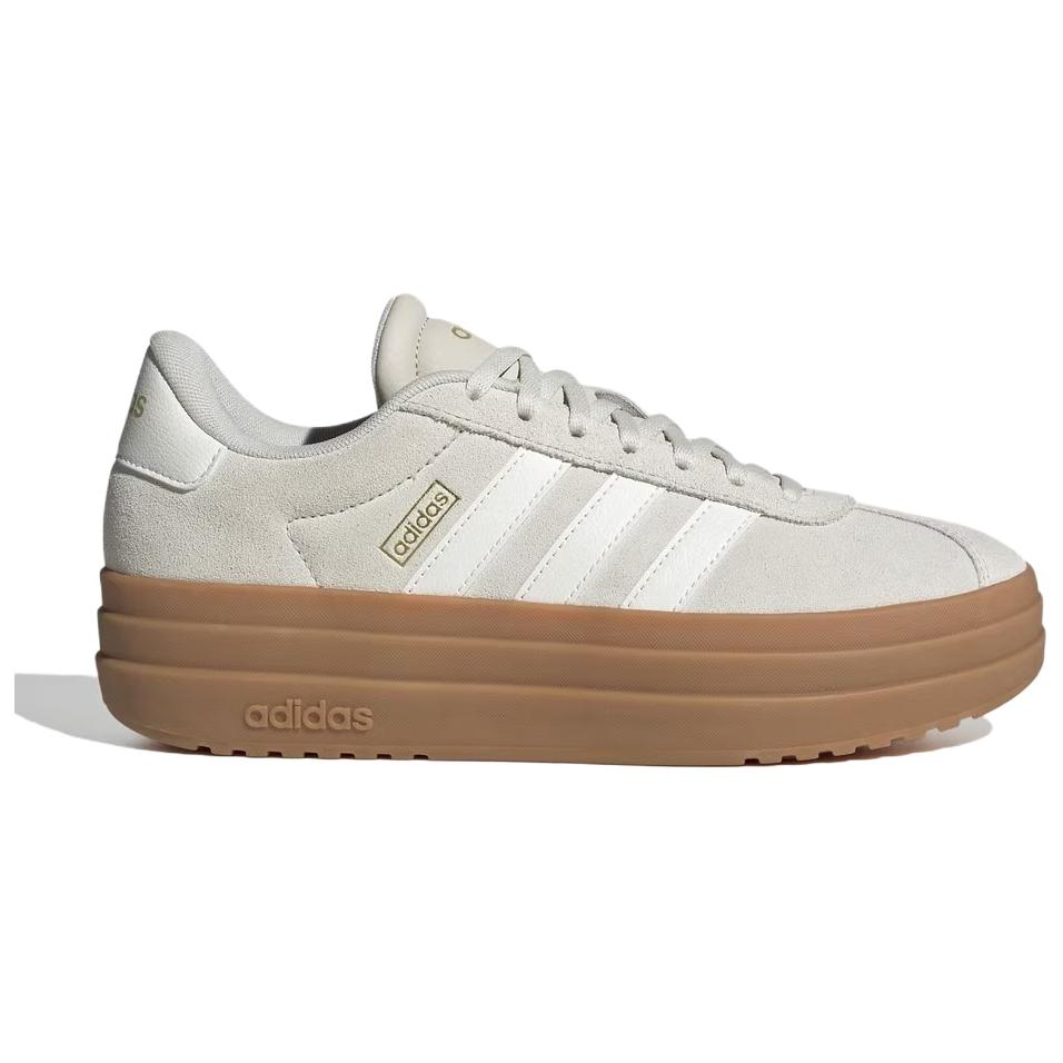 Adidas VL Court Bold Pohodlné Všestranné Nízké Skate Boty Dámské tenisky Off-White JQ5633