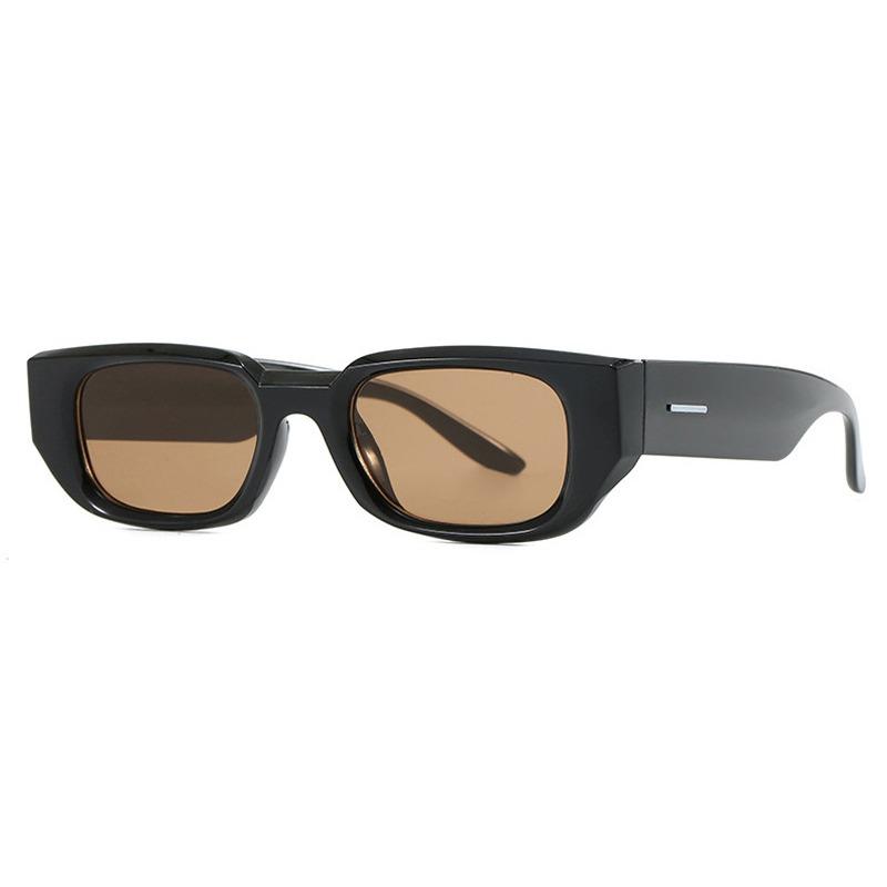 Latest Retro Small Square Sunglasses for Female Male Stylish Retro Thick Edge Frame Luxury Male Sun Eyewear Sun Eyewear UV Protection 400 Eyeglasses