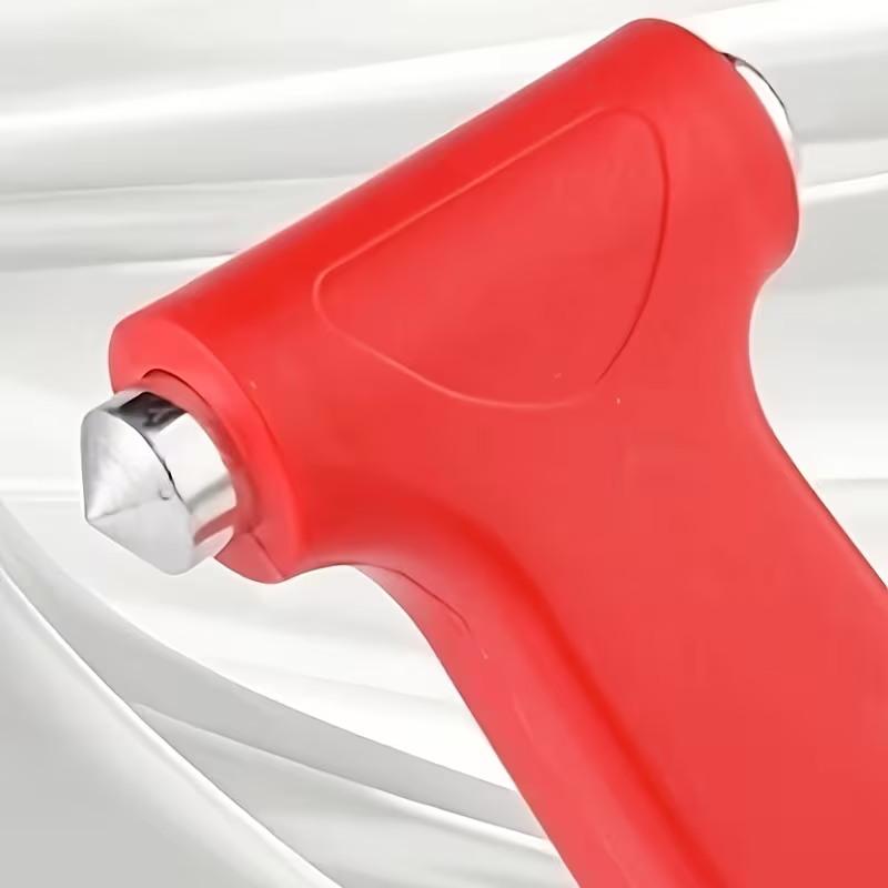 2-piece three in one car multifunctional safety hammer, equipped with emergency window breaker and sharp seat belt cutter
