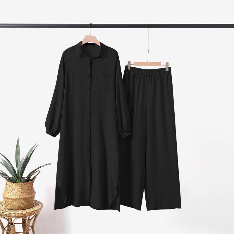 Brand 2025 Summer Women's Long Bubble Sleeve Muslim Dress