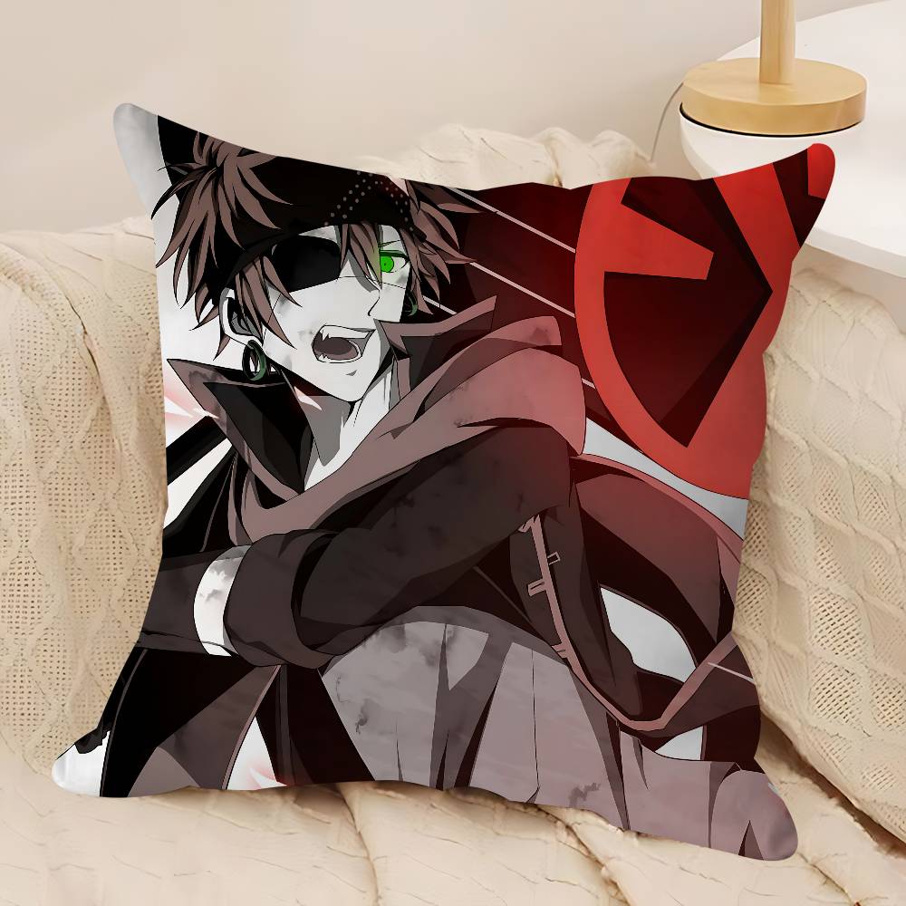 

D-D Gray-man Наволочка Съемная Моющаяся Наволочка – Мягкий Лен Для Всех Сезонов 12x12Inch