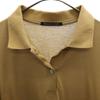 mizuiro ind made in Japan Long sleeve Shirt dress Beige Women Used