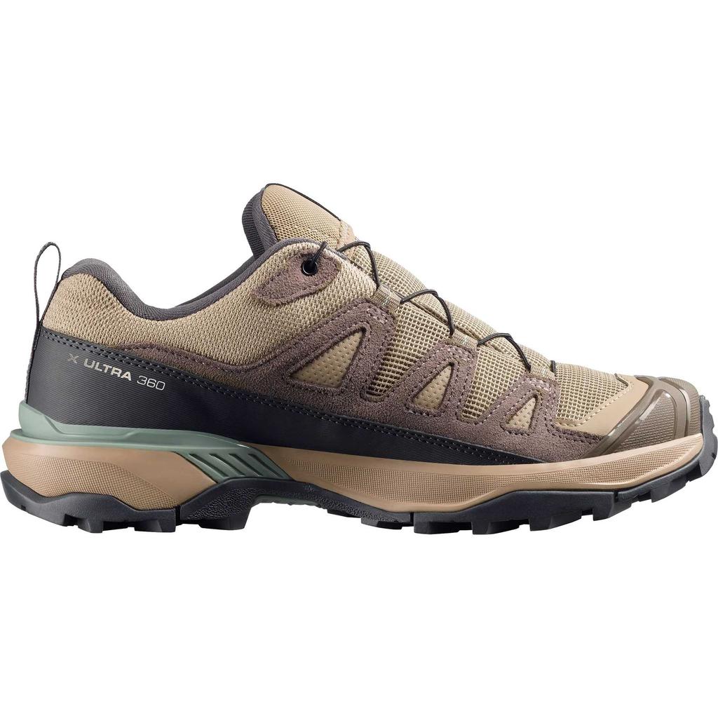 SALOMON X Ultra 360 Kumaş Deri Gore-Tex Retro Hafif Pratik Darbe Emici Su Geçirmez Nefes Alabilir Destekleyici Kısa Bilekli Yürüyüş Ayakkabıları 491586