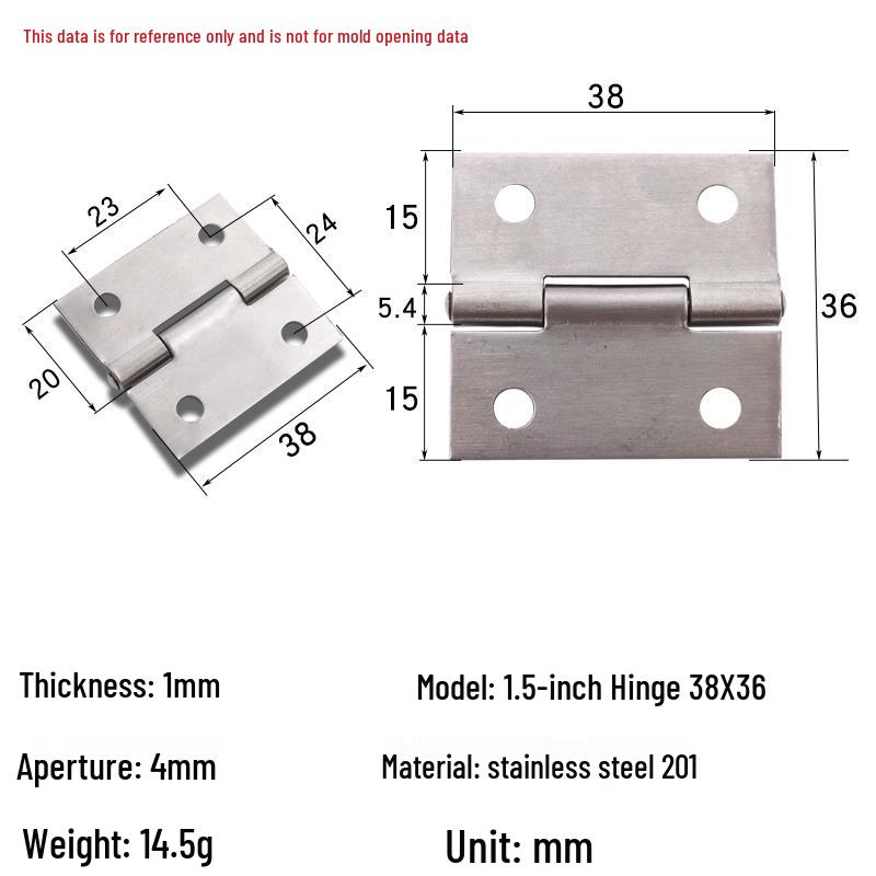 Anwang Stainless Steel Silent Hinge for Cabinets and Windows