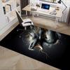 Snake Office Carpet Chair Mat: Large Size, Non Slip Desk Pad for Home Decor, Sofa Rug, Office Use, Gift Suitable for Bedroom, Living Room, Any Room