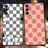 Schachbrett Kunst Handyhülle Für Samsung Galaxy S25 Edge S24 S23 S22 Ultra S20 S21 FE 5G S10 S9 Plus S10E Weiche Hülle