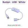 LED Knob Touch Switch Dimmer DC12-24V USB 5V Brightness Adjust Controller for 5050 3528 COB LED Strip Light Tape Ribbon Lights