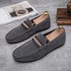 Doudou shoes summer new matte suede lazy small leather shoes loafer driving shoes