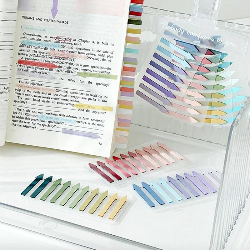 Farbiger Pfeil-Index-Aufkleber Tagebuch Haftnotizen Haftnotiz Markierungsaufkleber Scrapbooking-Materialien Schule Büro Schreibwaren