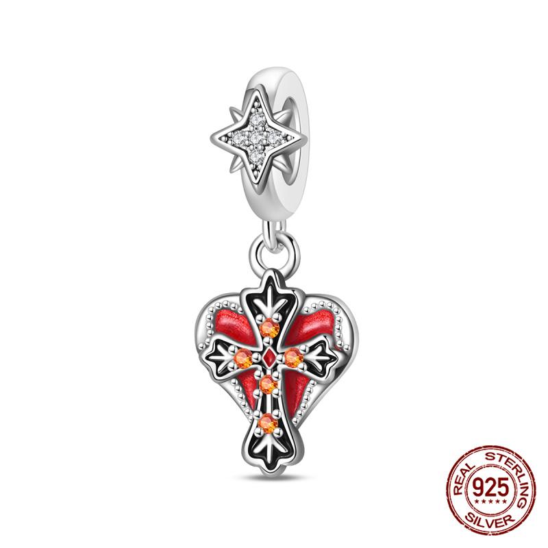 New In Original Charms Copper Glow In Skull And Pumpkin Charms Beads Fit 3Mm Original Bracelet For Women Diy Jewelry Gifts