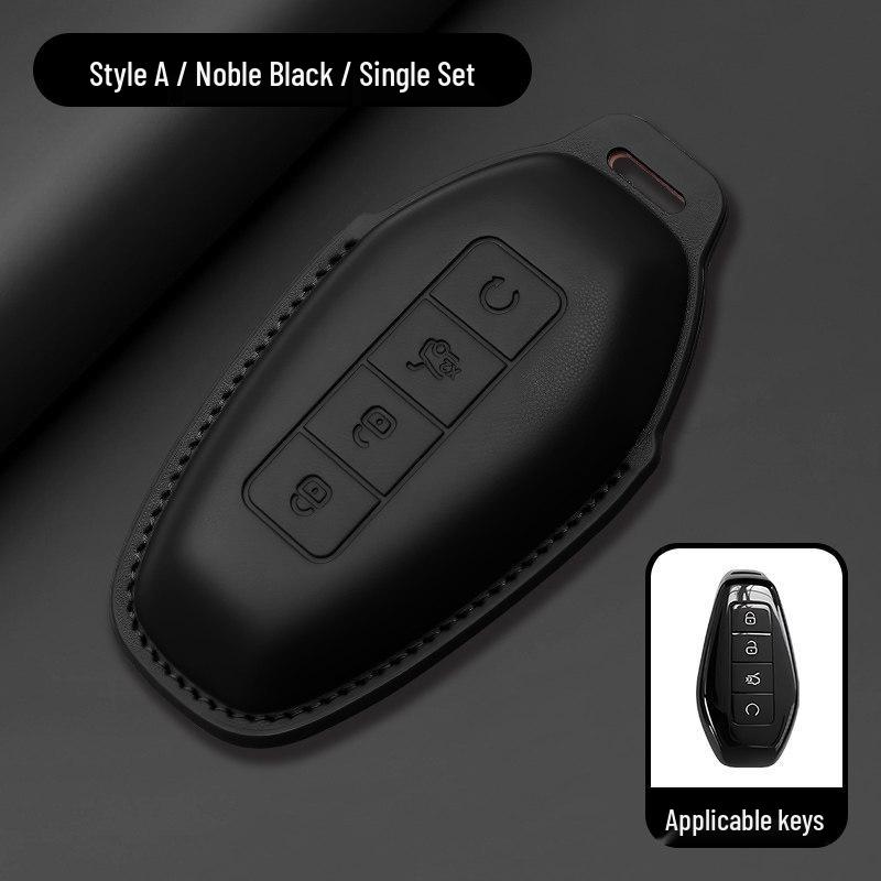 2025 BYD Yangwang U9/U8L Genuine Leather Key Case: Z9GT Key Shell Buckle Bag