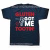 Gluten Tootin Funny Gluten Free Joke Graphic Tshirts Men Womens Fashion Casual Tshirt 100 Cotton Loose Oversized T Shirt