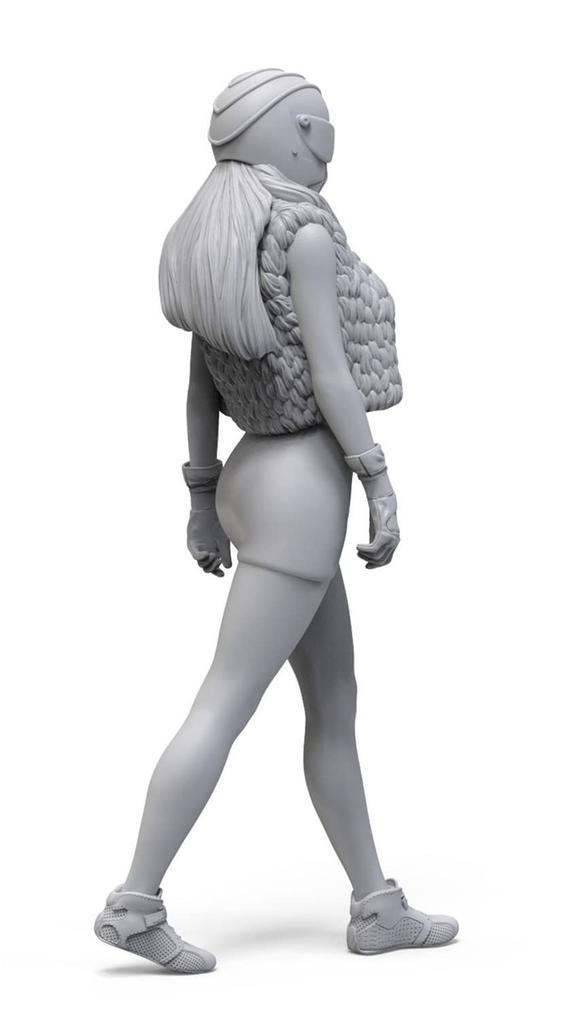 Tori Factory 120 Girls in Action Series Stiger Seductive Undercover Agent Resin Kit GA-045