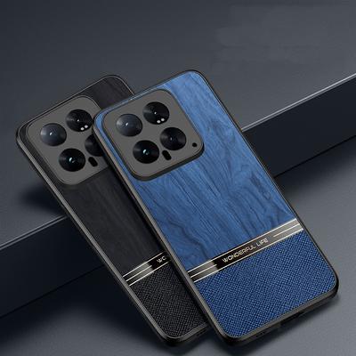 Custodia sottile in pelle di lusso per telefono Xiaomi 14T Pro Poco X6 F6 M4 Pro Redmi Note 14 Pro+ 13 Cover morbida antiurto