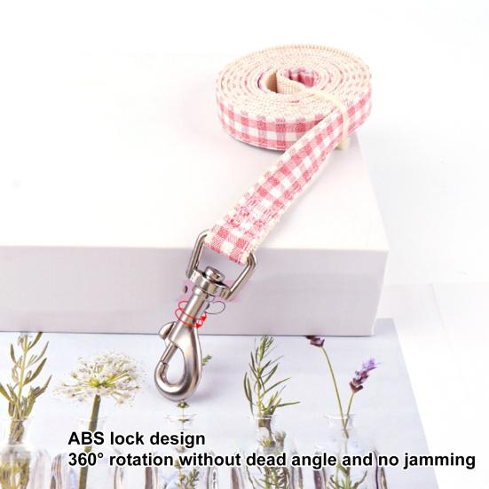 Dog Leash Lattice Pattern Detachable Vest Style Wear Resistant Pet Backpack Harness Puppy Supplies