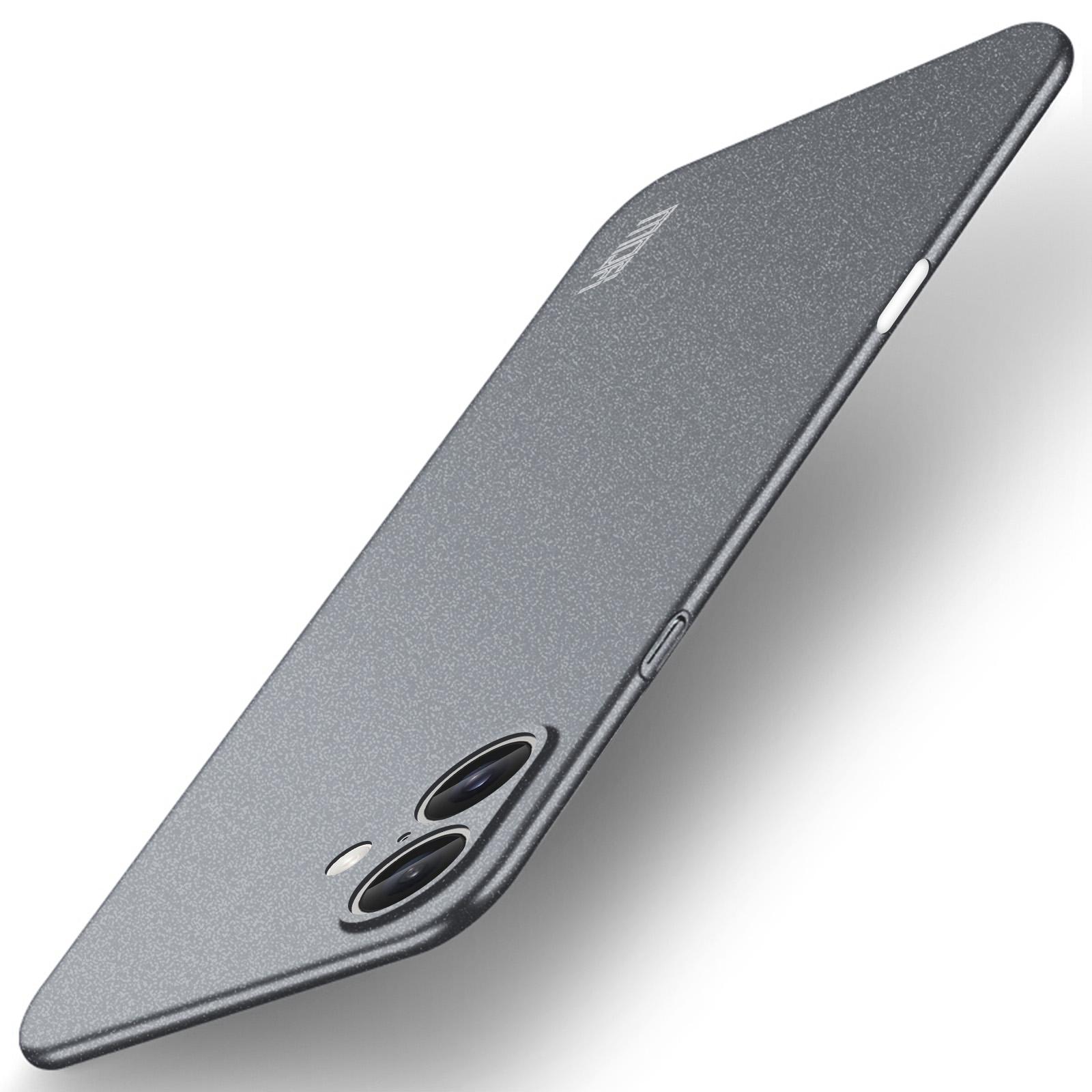 

MOFI Shield Matte Series for iPhone 16 Case PC Phone Cover Slim Fit Grey