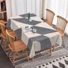 Nordischer Stil Einfache Tischdecke Geometrisches Muster Esszimmer Wasserdicht Ölfest Rechteckige Tischdecke Party Hochzeitsdeko