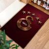 Tappeto Galatasaray S per Soggiorno Camera da Letto Casa Decorazione Divano, Tappetino Antiscivolo per Giochi Bambini