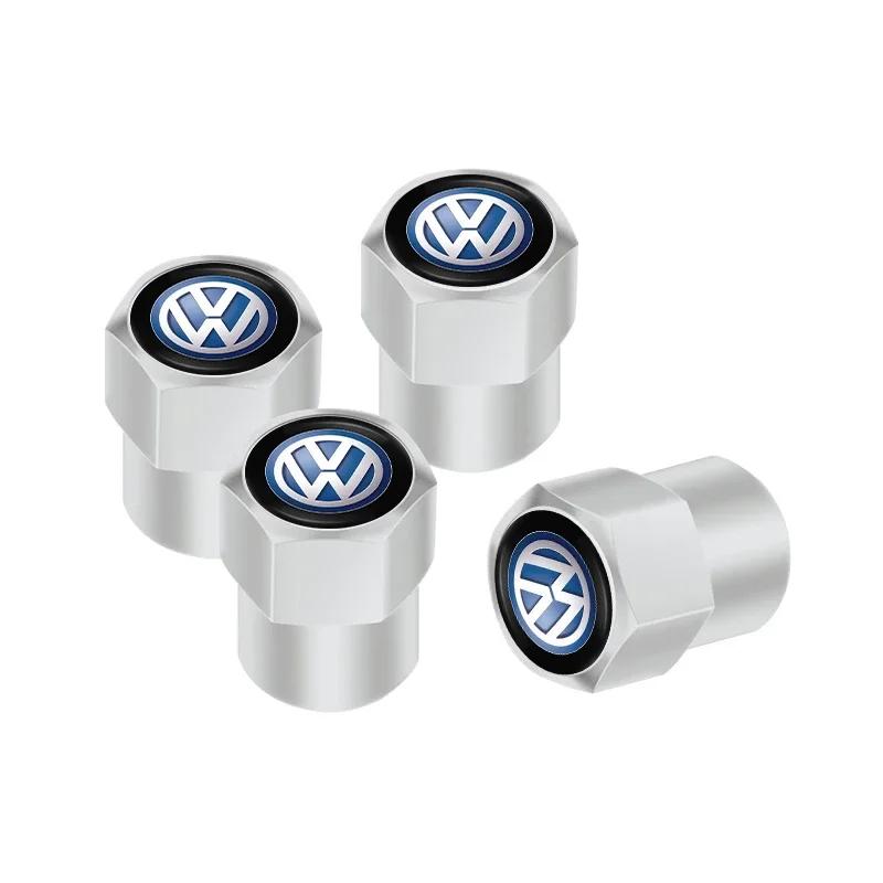 Hijk1 ·Car Tire Wheel Valve Caps Cover Suede Car Key Chain Ring Keychain For VW GTI Polo Golf MK6 Passat B7 B8 Tiguan Arteon ID.3 Jett