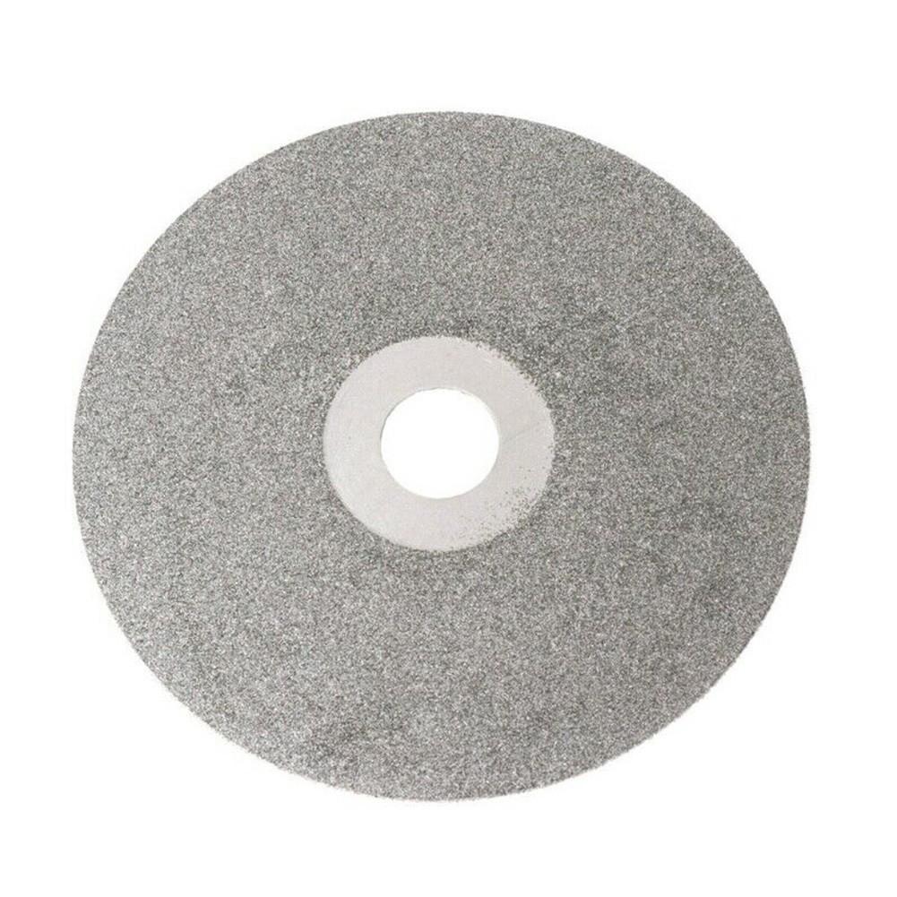 4" 100mm  Diamond Coated Flat Lap Wheel Lapidary Grinding Polishing Disc