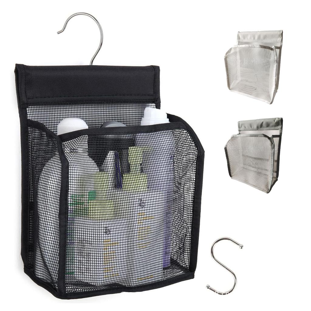 Weicher Kunststoff Badezimmer Organizer Wasserdichte Hängeaufbewahrungstasche für Zahnbürste Kosmetik Reiseutensilien