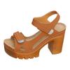 Women'S Sandals Chunky High Heels Opentoe Block Dress Bridal Borne Shoes Shoes Women Sandals Flat Closed Toe Sandals For Women