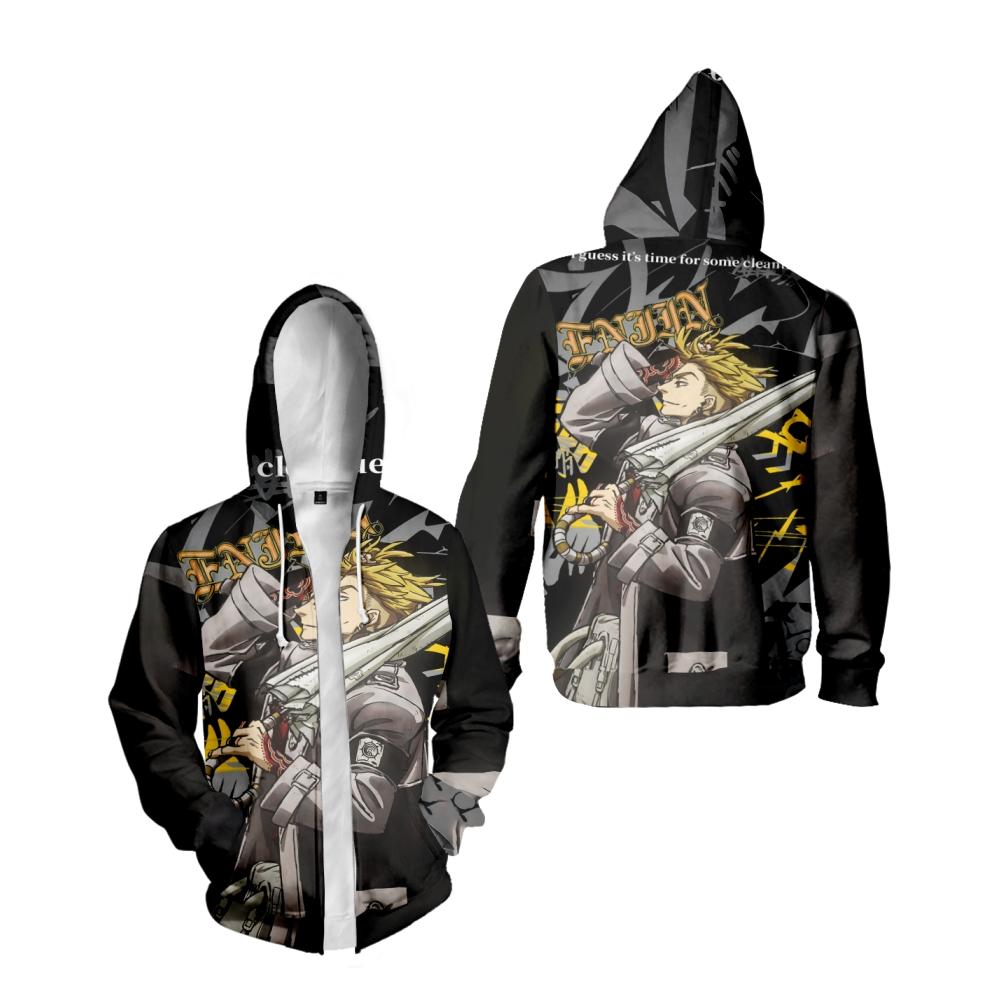 

GACHIAKUTA Мультяшные Принты Женские Мужские Куртки Худи Пальто Повседневные Толстовки на Молнии Мужской Спортивный Костюм Модная Куртка Мужская Одежда Верхняя Одежда XXS жёлтый