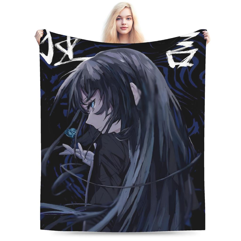 Ados World Tour Warm Soft Blanket Boy Girl Plush Throw Blanket Comfortable Bedroom Flannel Bedspread Sofa Bed Cover