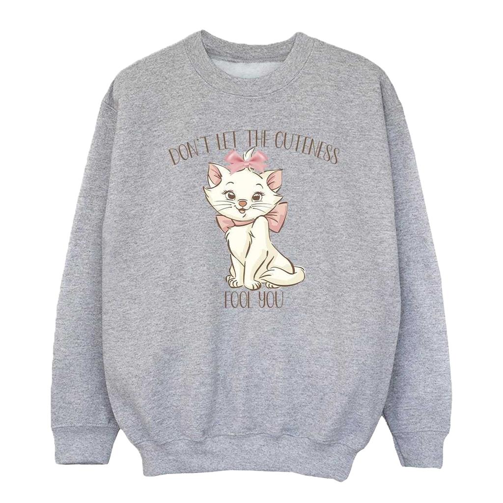 The Aristocats Girls DonÂ´t Let The Cuteness Fool You Marie Sweatshirt