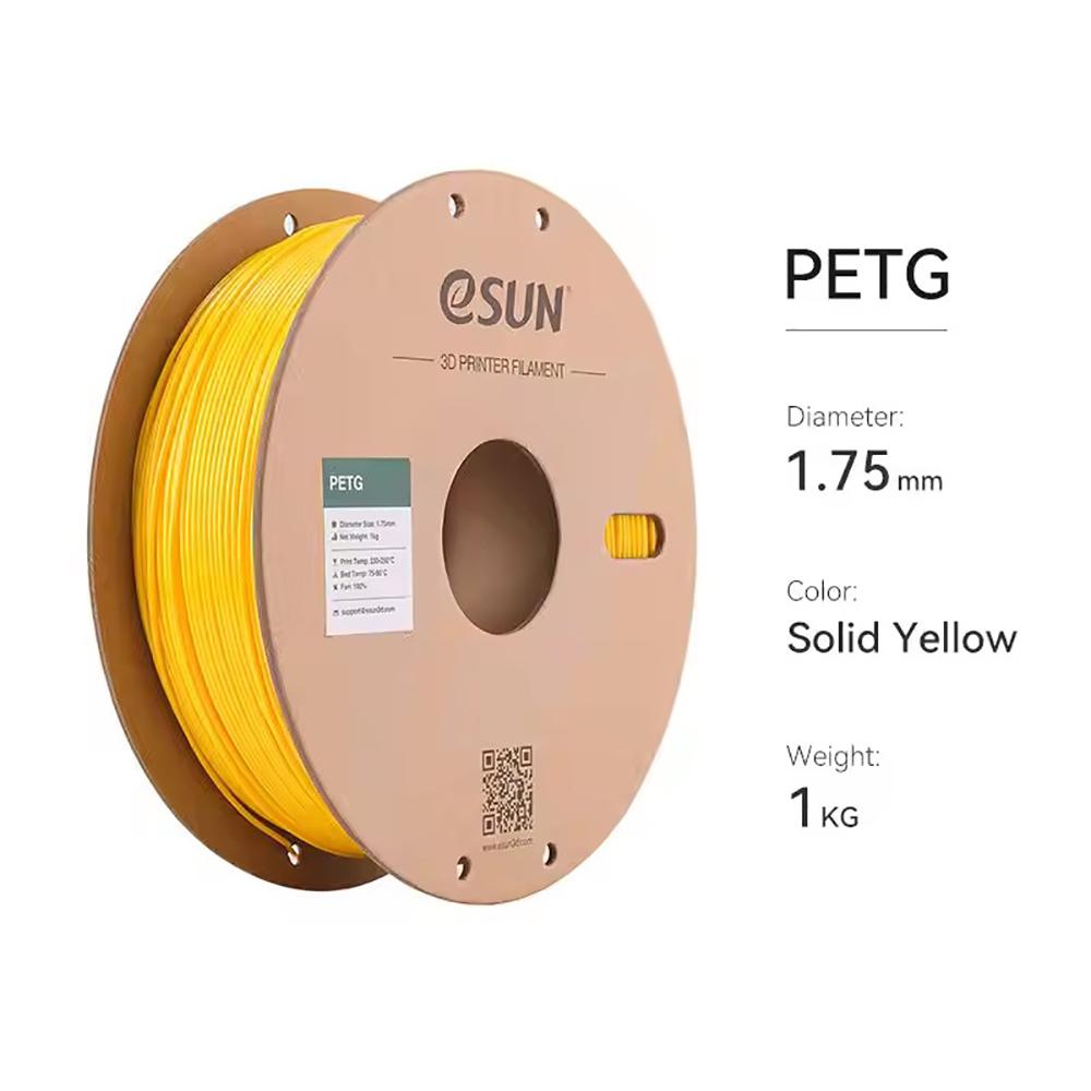 ESUN PETG 3D Printer Filament 1.75mm 1KG/spool PETG Filaments FDM Plastic Rod 240-260℃ Waterproof High Toughness Moulding