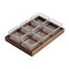 Divided Serving Tray, Nut Dish, Practical Serving Tray, , Modern Portable Fruit Dish