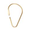 Brass Screw Lock Carabiner Clip Hook Keychain Key Ring DIY Gift (Drop)