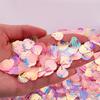 Seashell Sequins Multicolor Decorative Portable Oval Hologram Mermaid Paillette Sequins Daily Use