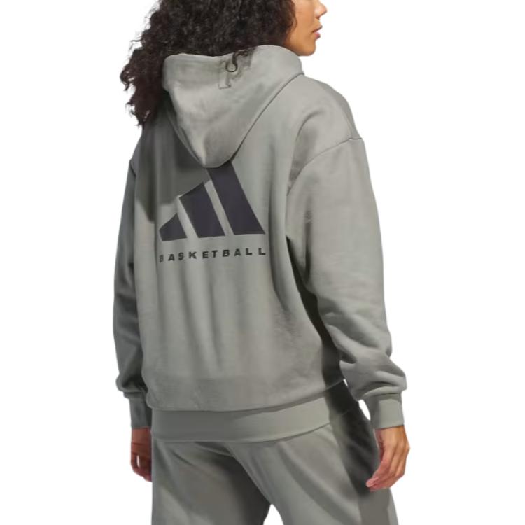 adidas Colecția 2024 Capitolul 01 Hanorac Pulover de Baschet Unisex Topuri Sesame IN7707