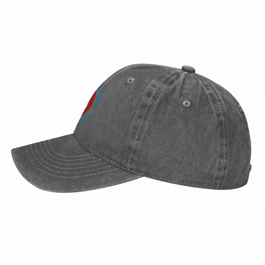 Litouwen Litouwen Wapen Gewassen Denim Pet Casual Baseballpetjes Verstelbare Pet Zomer Unisex Baseballpetjes
