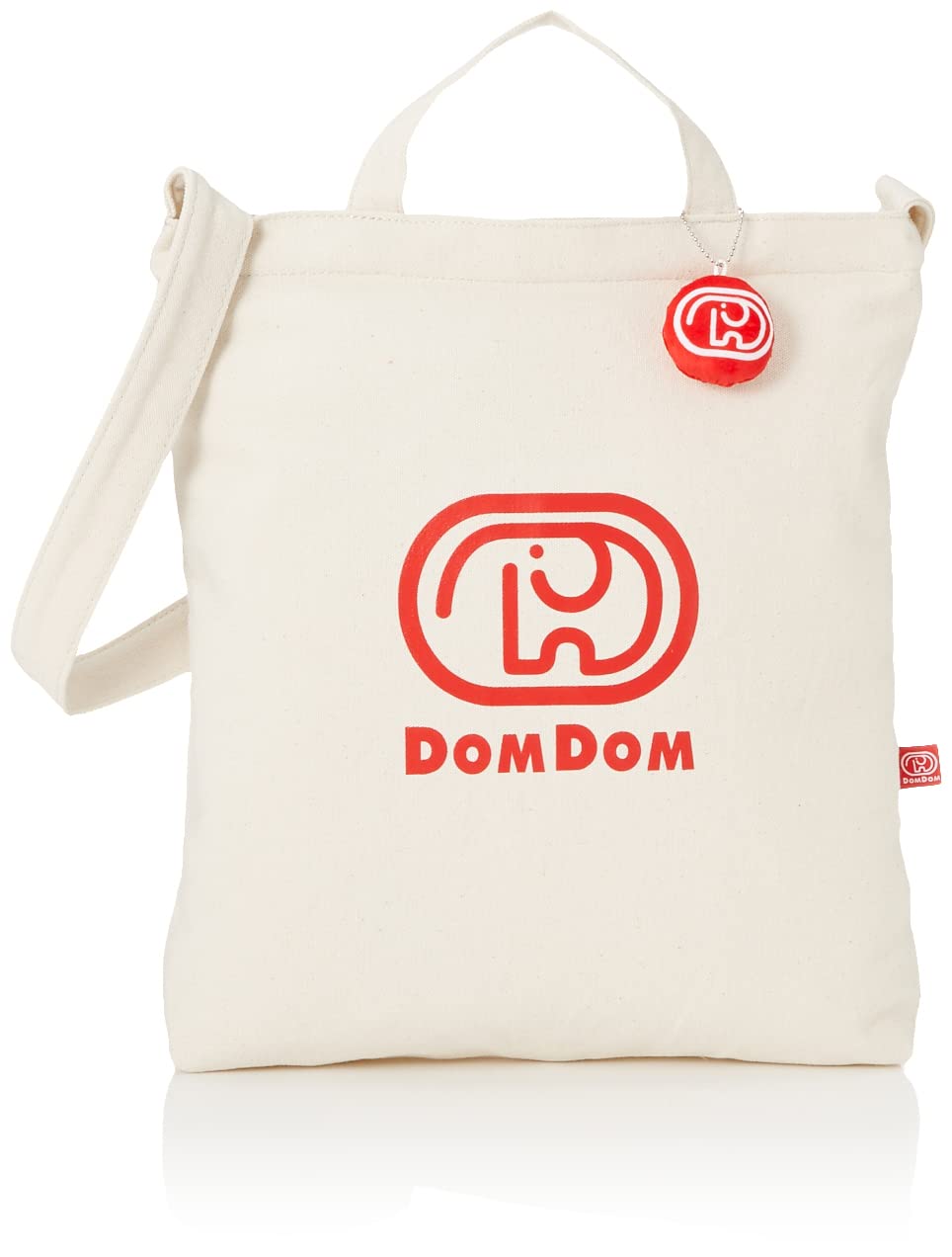 

Tote Bag DomDom 2WAY Tote for White [DomDom Hamburger] Women, білий
