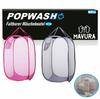 POPWASH 2 X Laundry Basket Foldable Laundry Collector Laundry Bag Laundry Tub Sack