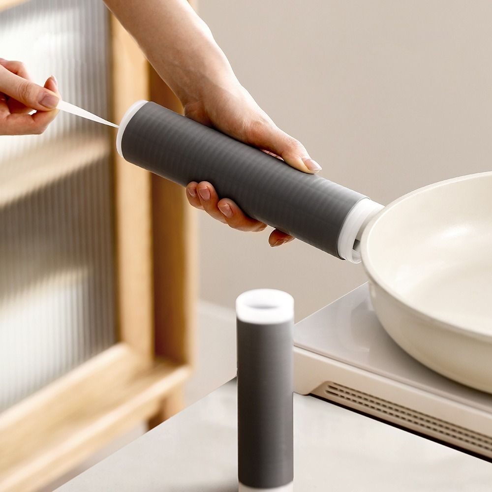 Varmebestandig silikondeksel Sikker Anti-skoldingsisolasjon Rustfritt stål Jernkjel