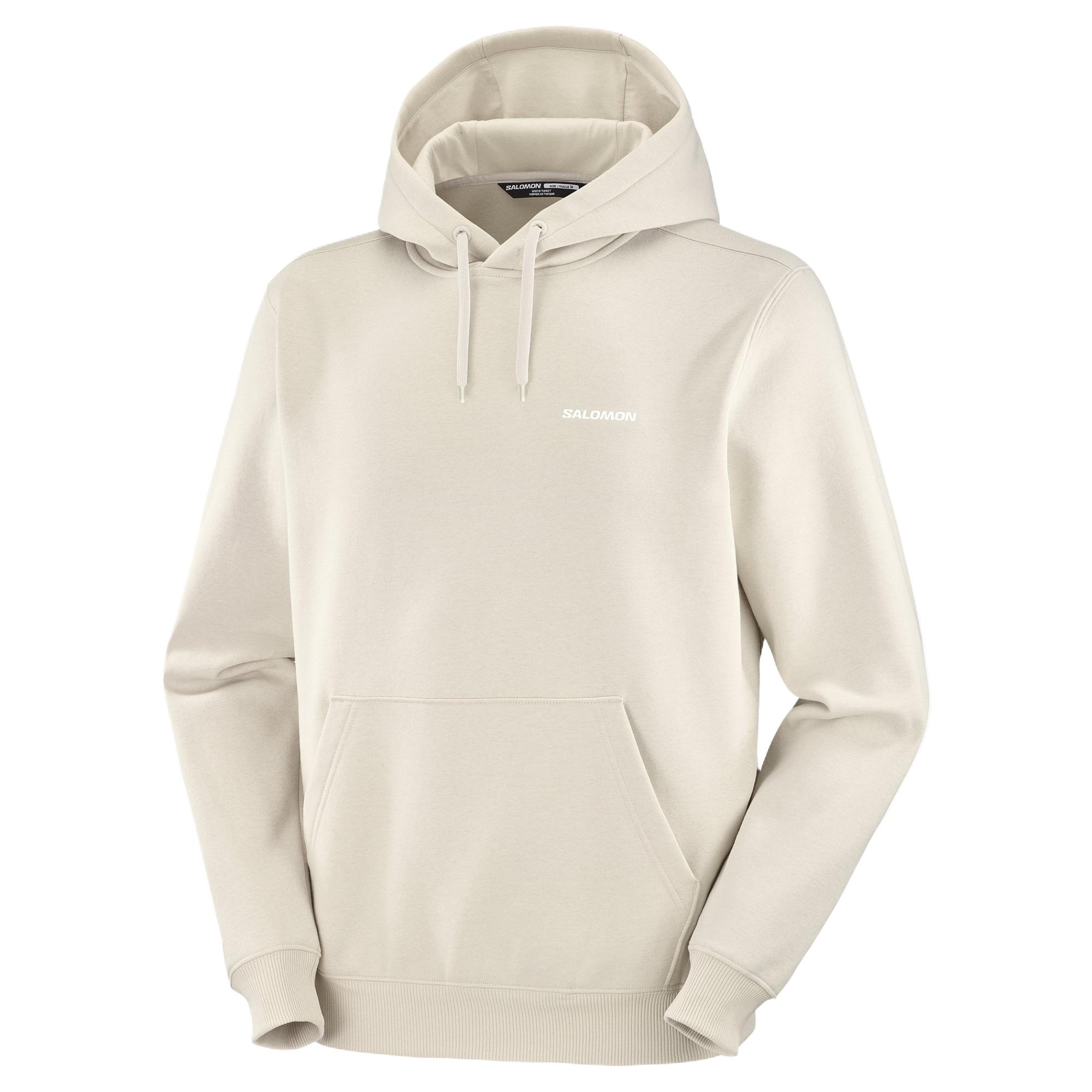 

Salomon Solid Color Breathable Comfortable Soft Hoodie Men hoodies White LC2523200 M