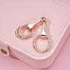 Square Wedding Women Jewelry Metal Round Buckle Shawl Ring Scarf Clip Kerchief Buckle Scarf Buckle