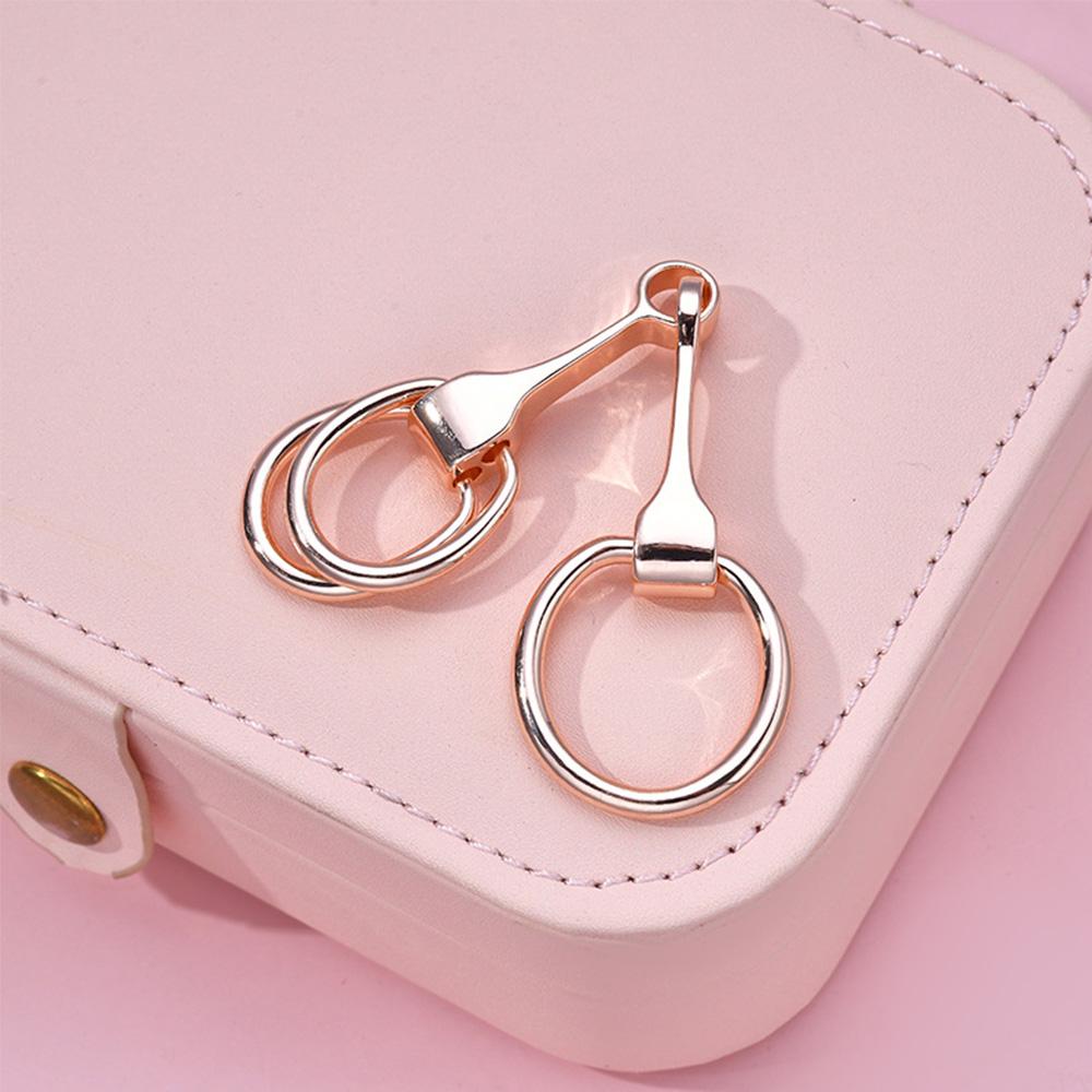 Square Fashion Horsebit Buckle Fashion Round Kerchief Buckle Scarf Buckle Shawl Ring Scarf Clip