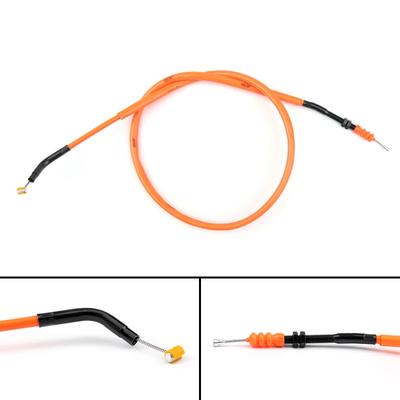 Kupplungszug Stahlseil Ersatz für Kawasaki Z1000 2010-2013 Orange