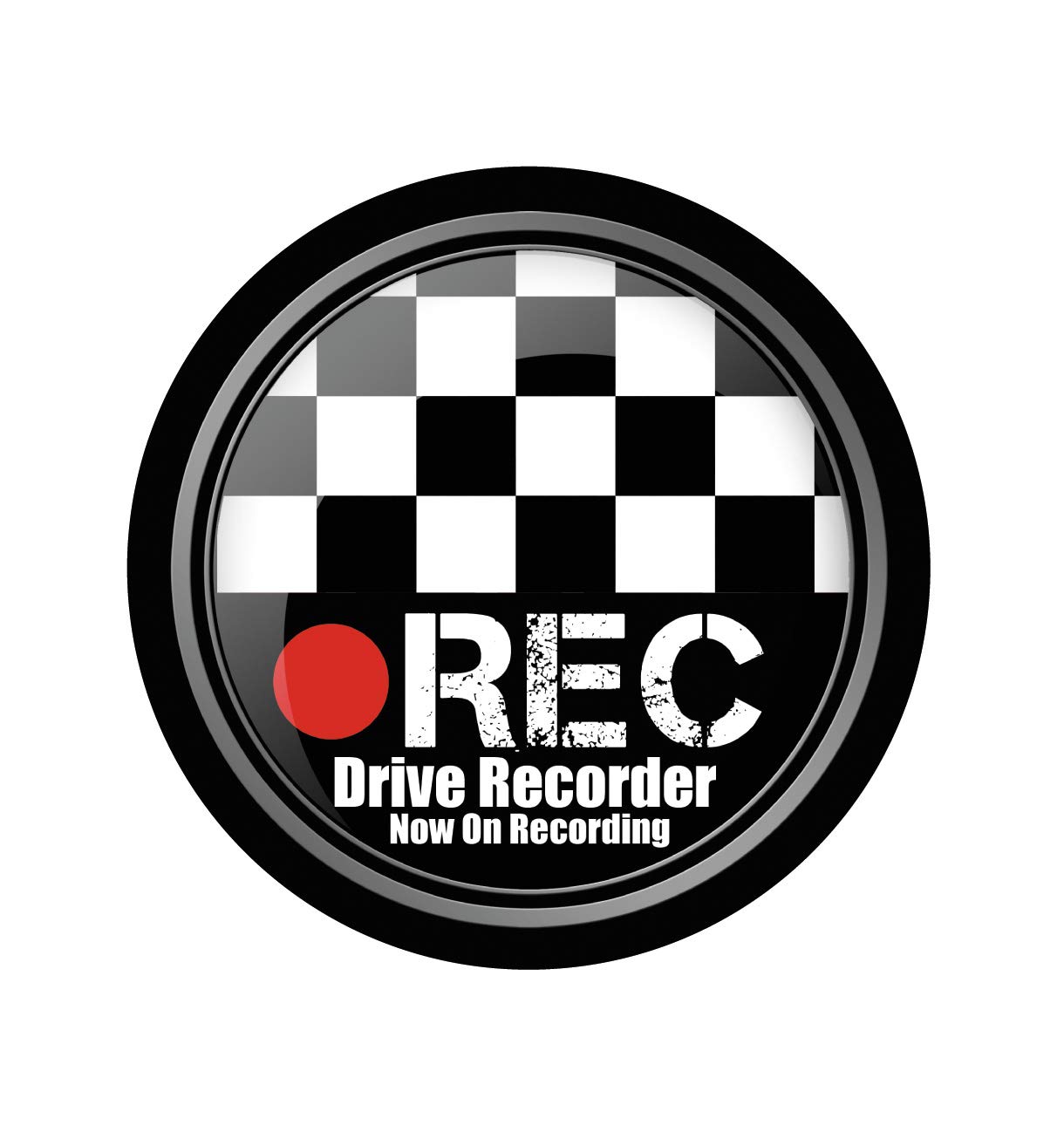 

Biijo Dash Camera, Waterproof, Heat Resistant, Sticker, Dash Cam Seal, Dash Cam Sticker, Countermeasure Round (13cm in diameter)