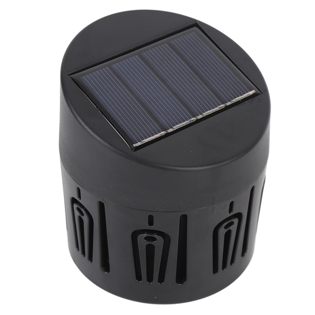 2 Pcs Solar Wall Light Flower Theme Decorative Water Proof Solar Fence Lamp for Backyard Yard Stair