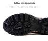 Men's High-Top Tactical Mountaineering and Hiking Boots - Camouflage Combat and Work Footwear