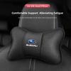 Car Interior Seat Headrest Ice Silk Neck Pillow Accessories For Subaru STI WRX Forester Impreza Legacy Outback XV BRZ Tribeca Kk2