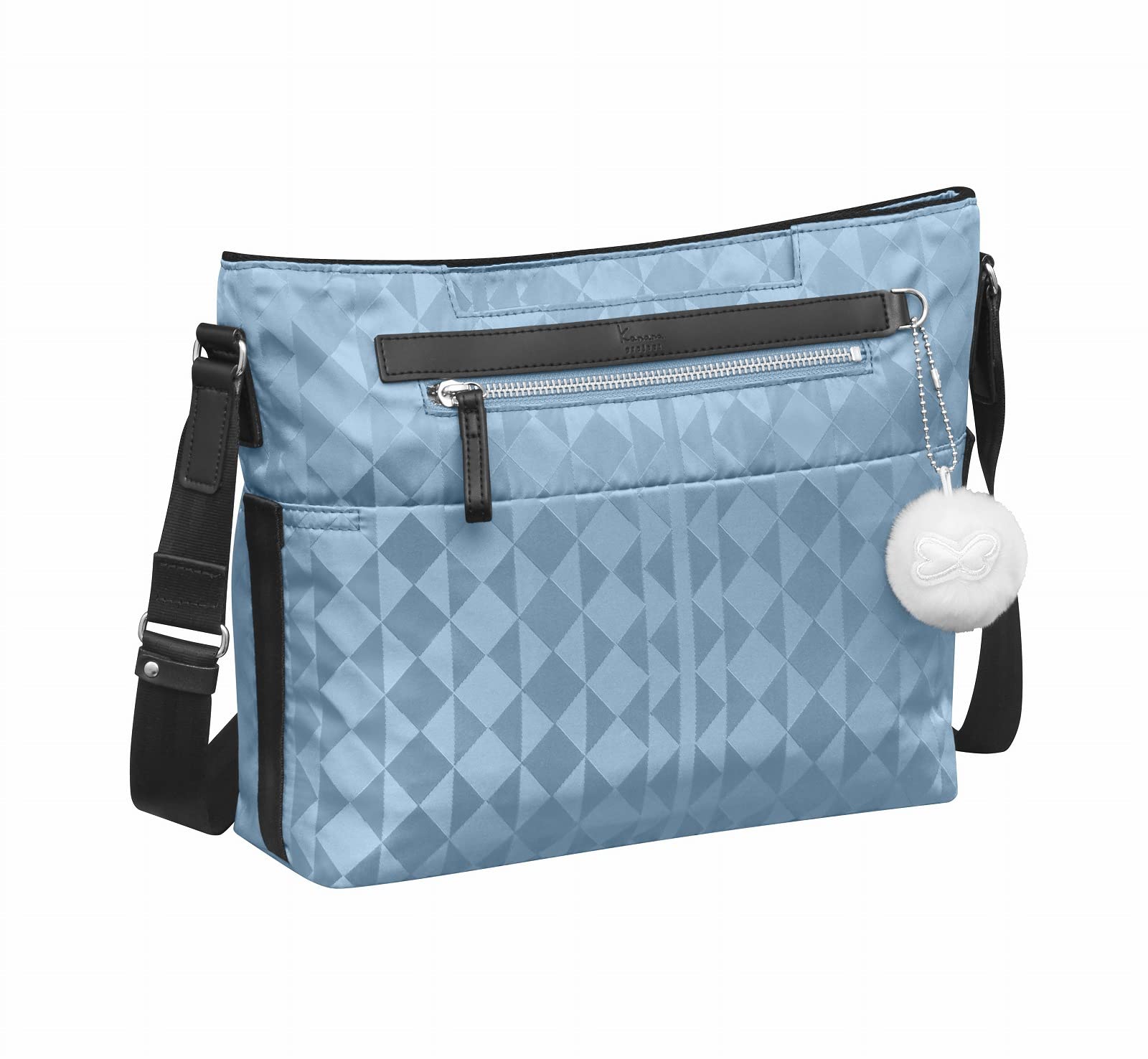 

Shoulder Bag Kanana Monogram 2nd B5 Antibacterial Safety Saxe Blue [Kanana Project] Size, Pocket, Lock, 67342, Women s,
